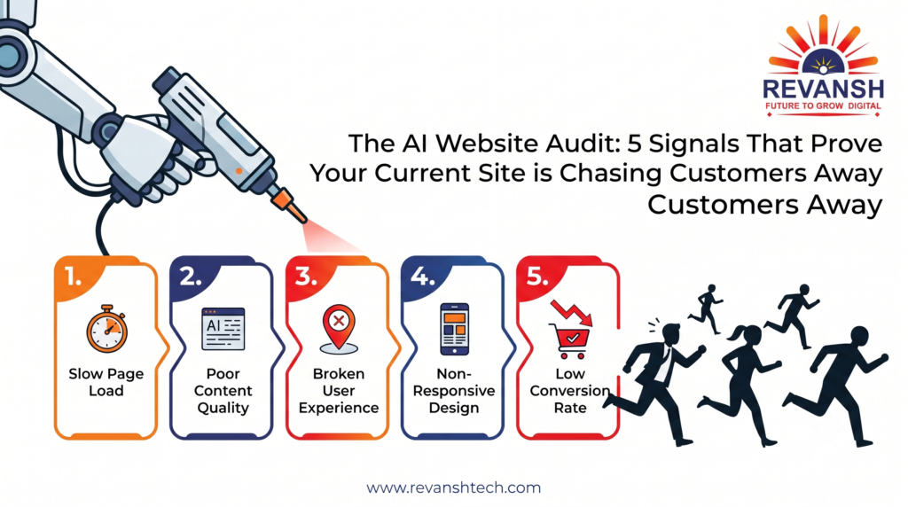 The AI Website Audit: 5 Signals That Prove Your Current Site is Chasing Customers Away